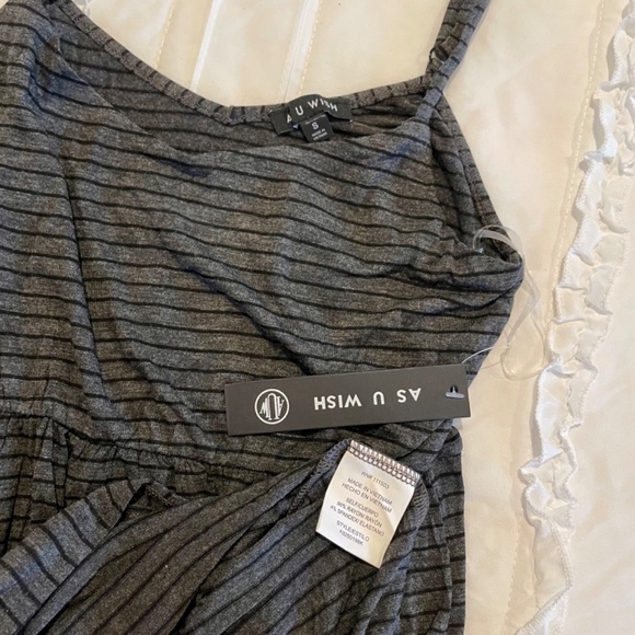 Charcoal Gray Maxi Dress - Picture 4 of 4